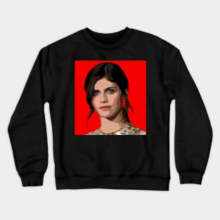 alexandra daddario Crewneck Sweatshirt